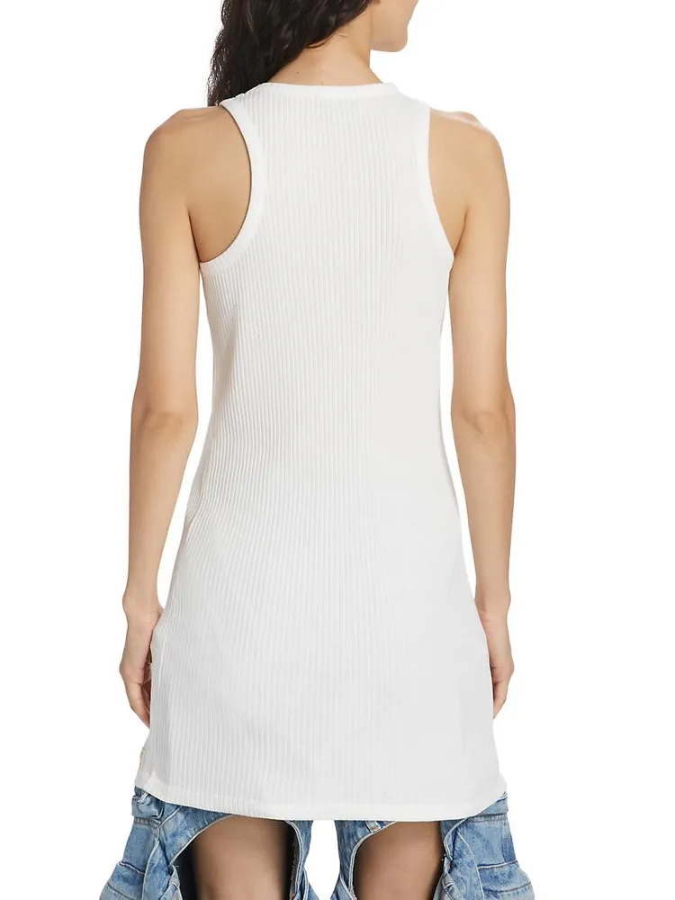 Ribbed Cotton Tank