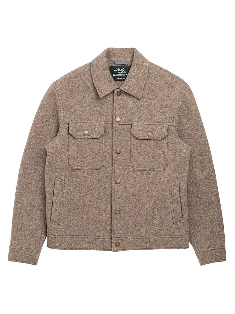 Brooklyn Wool Trucker Jacket