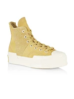 Chuck 70 Plus Suede High-Top Sneakers