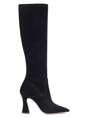 Cece 90MM Suede Knee-High Boots