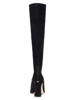 Cece 90MM Suede Knee-High Boots