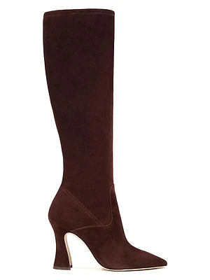 Cece 90MM Suede Knee-High Boots