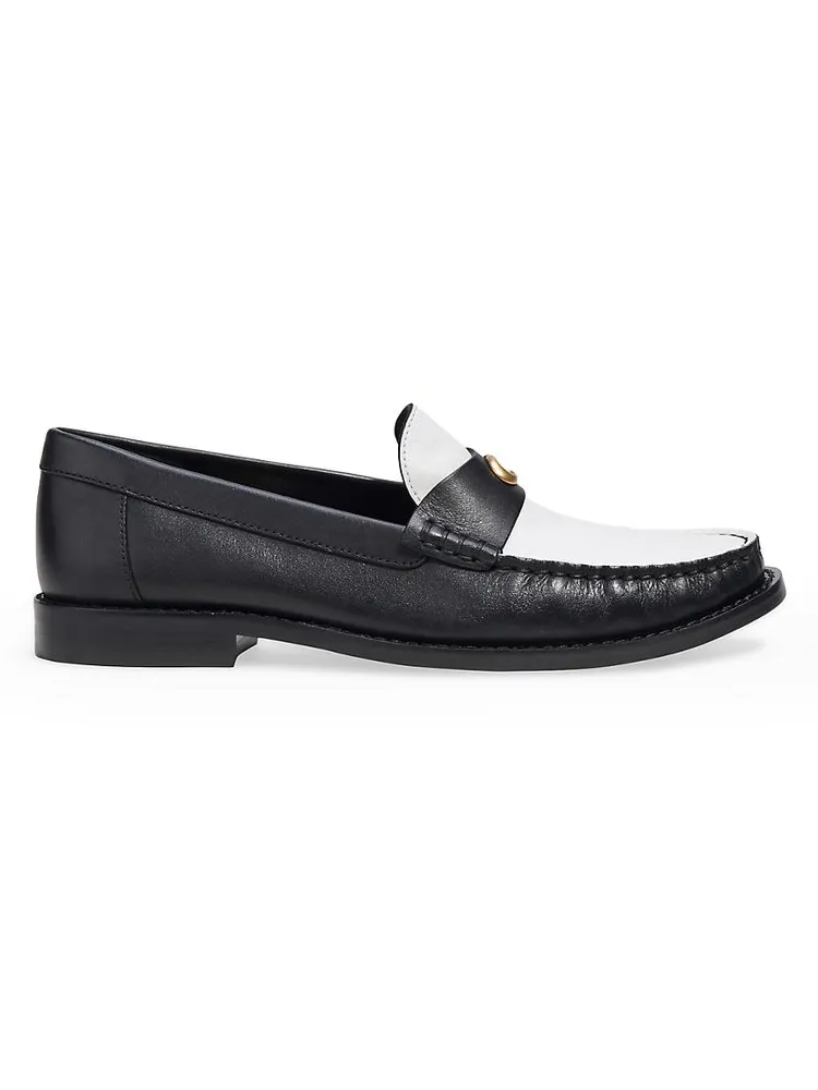 Jolene Colorblocked Leather Loafers