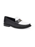 Jolene Colorblocked Leather Loafers