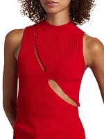 Mockneck Cutout Tank