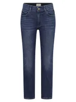 Mila Mid Rise Cigarette Jeans