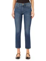 Mila Mid Rise Cigarette Jeans