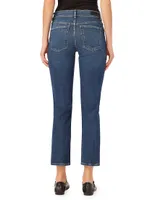 Mila Mid Rise Cigarette Jeans