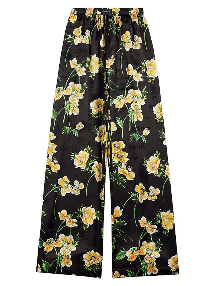 Floral Pajama Pants