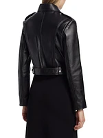 Monroe Leather Moto Jacket