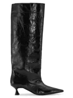 Soft Slouchy Knee-High Boots