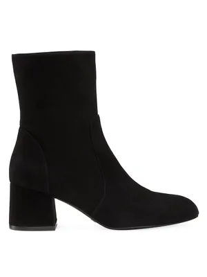 Flareblock 60MM Suede Ankle Boots