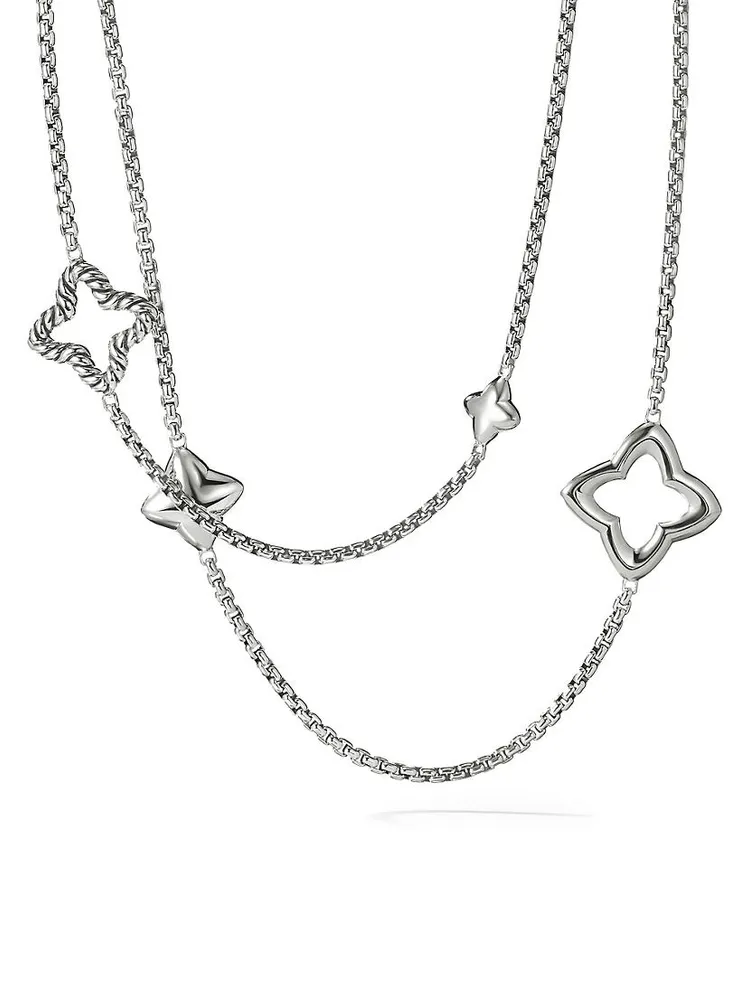 Quatrefoil Chain Necklace