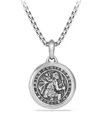 The Amulets Sterling Silver St. Christopher Amulet