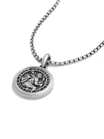 The Amulets Sterling Silver St. Christopher Amulet