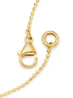 22K Yellow Gold, 18K White Gold & 6.5 TCW Diamond Mandala Pendant Necklace