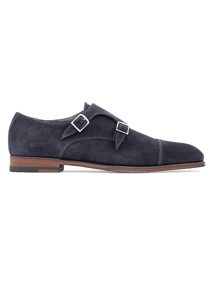 Addison Double-Monk-Strap Loafers