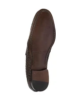 Zenith Woven Leather Loafers