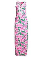 Elliotta Floral Sleeveless Maxi Dress