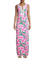 Elliotta Floral Sleeveless Maxi Dress