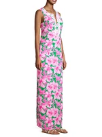 Elliotta Floral Sleeveless Maxi Dress