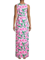 Elliotta Floral Sleeveless Maxi Dress