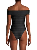 Logo One-Piece Swimsuit