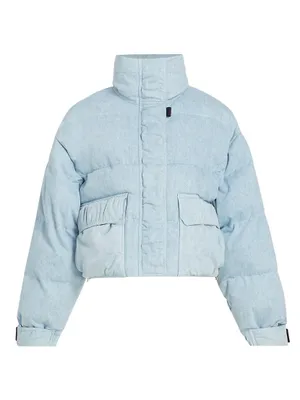 x Shoreditch Ski Club Nova Denim Puffer Jacket