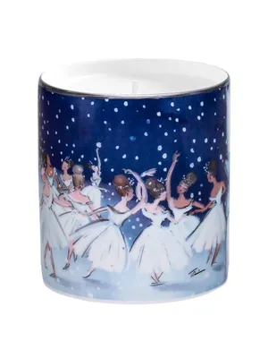 Waltz Of The Snowflakes Poured & Filled Candle