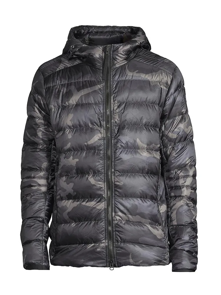 Crofton Camouflage Hooded Down Jacket