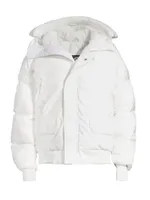 Mixed Media Paradigm Chilliwack Hooded Down Jacket