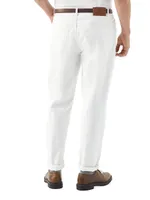 Dyed Comfort Lightweight Denim Traditional Fit Five-Pocket Trousers