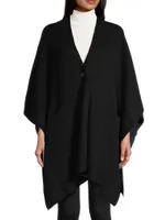 Double-Face Wool-Cashmere Cape