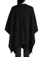 Double-Face Wool-Cashmere Cape