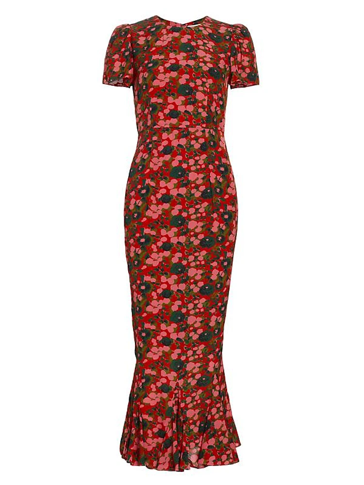 Lulani Floral Maxi Dress