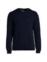 Wool-Blend Crewneck Sweater