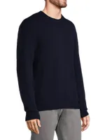 Wool-Blend Crewneck Sweater