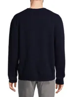 Wool-Blend Crewneck Sweater