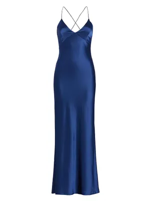 Montana V-Neck Slip Gown