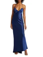 Montana V-Neck Slip Gown