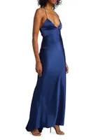 Montana V-Neck Slip Gown