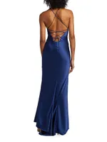 Montana V-Neck Slip Gown