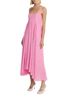 ​Rachel Silk Crêpe De Chine Maxi Dress