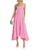 ​Rachel Silk Crêpe De Chine Maxi Dress