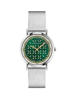 Versace New Generation Stainless Steel Bracelet Watch/36MM