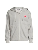 Invader Heart Cotton Hoodie