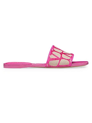 Toile Iconographe Slide Sandals