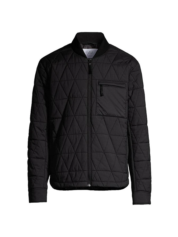 Corkscrew Zip Shirt Jacket