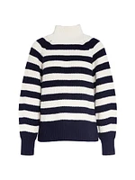 Silverdale Striped Wool-Cotton Sweater