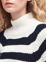 Silverdale Striped Wool-Cotton Sweater